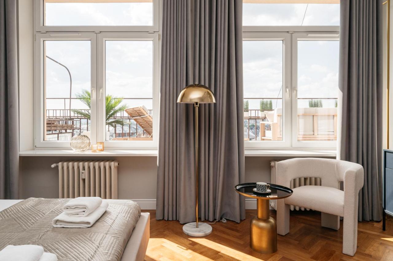 克拉科夫Penthouse Panorama - Loftaffair公寓 外观 照片