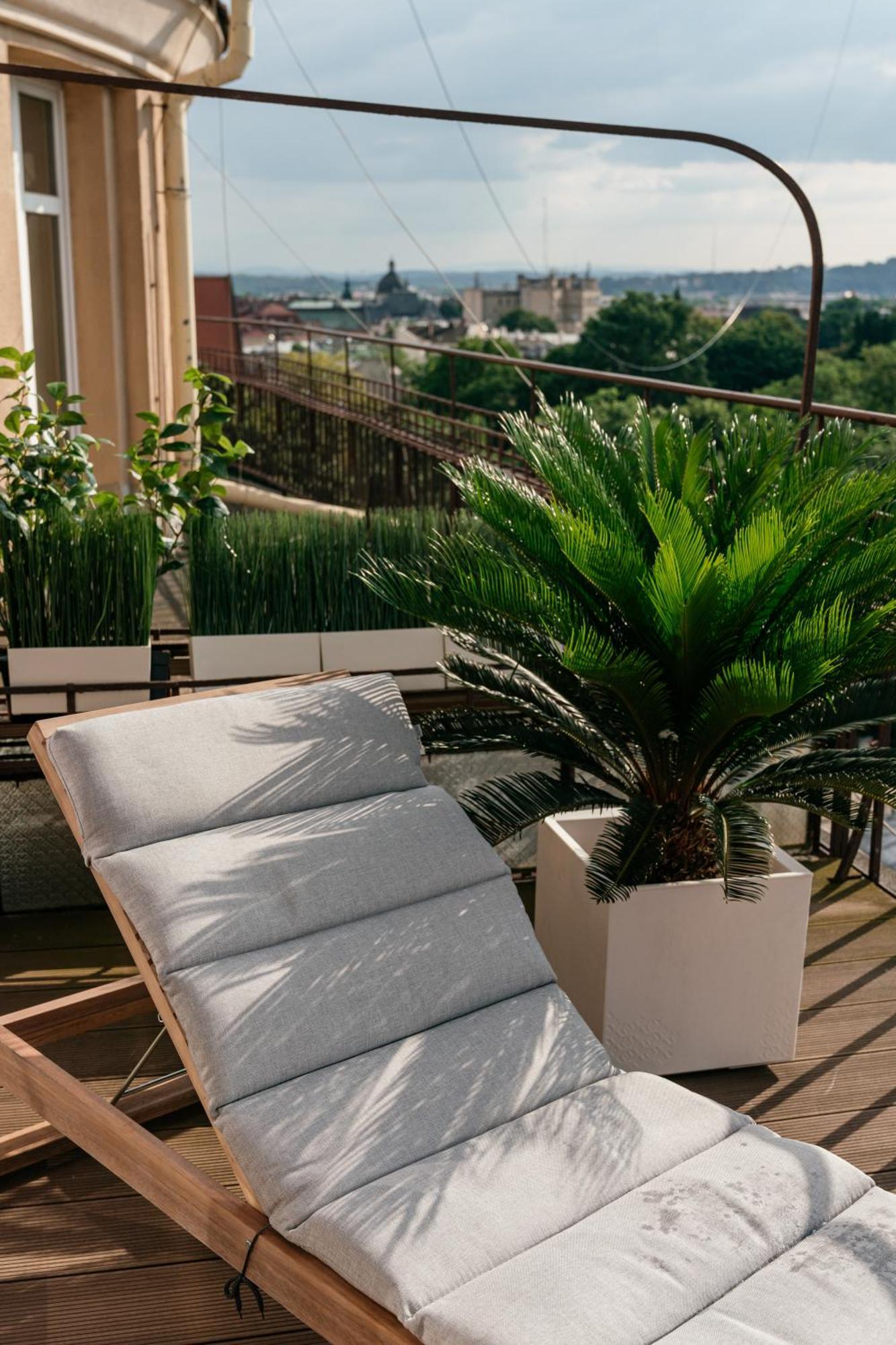 克拉科夫Penthouse Panorama - Loftaffair公寓 外观 照片