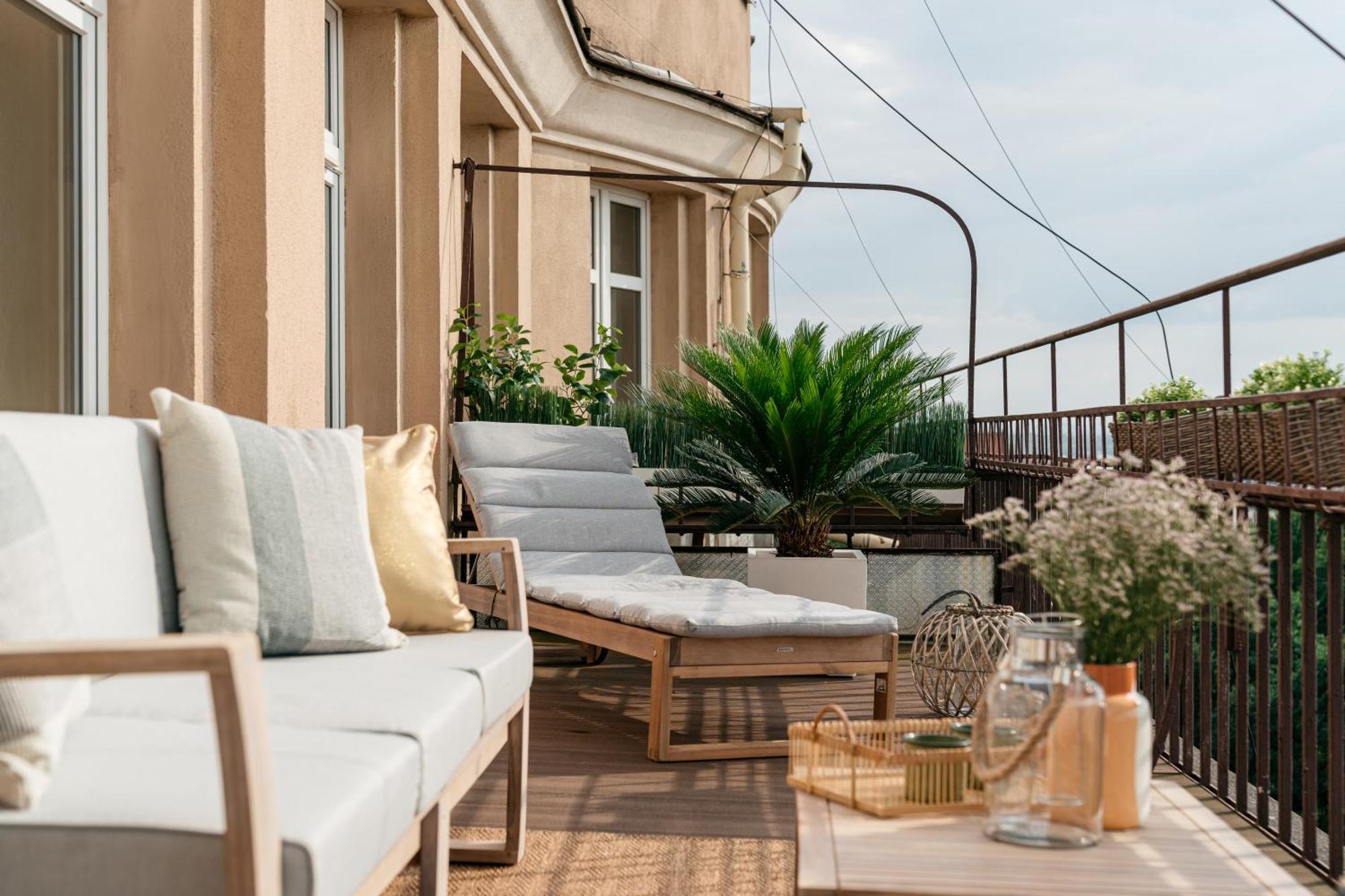 克拉科夫Penthouse Panorama - Loftaffair公寓 外观 照片