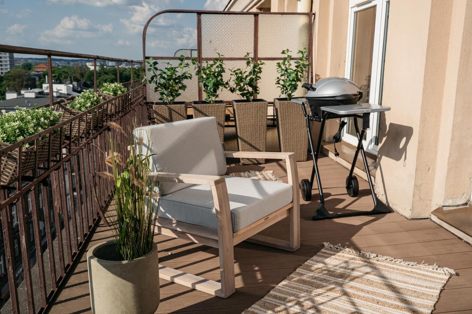 克拉科夫Penthouse Panorama - Loftaffair公寓 外观 照片