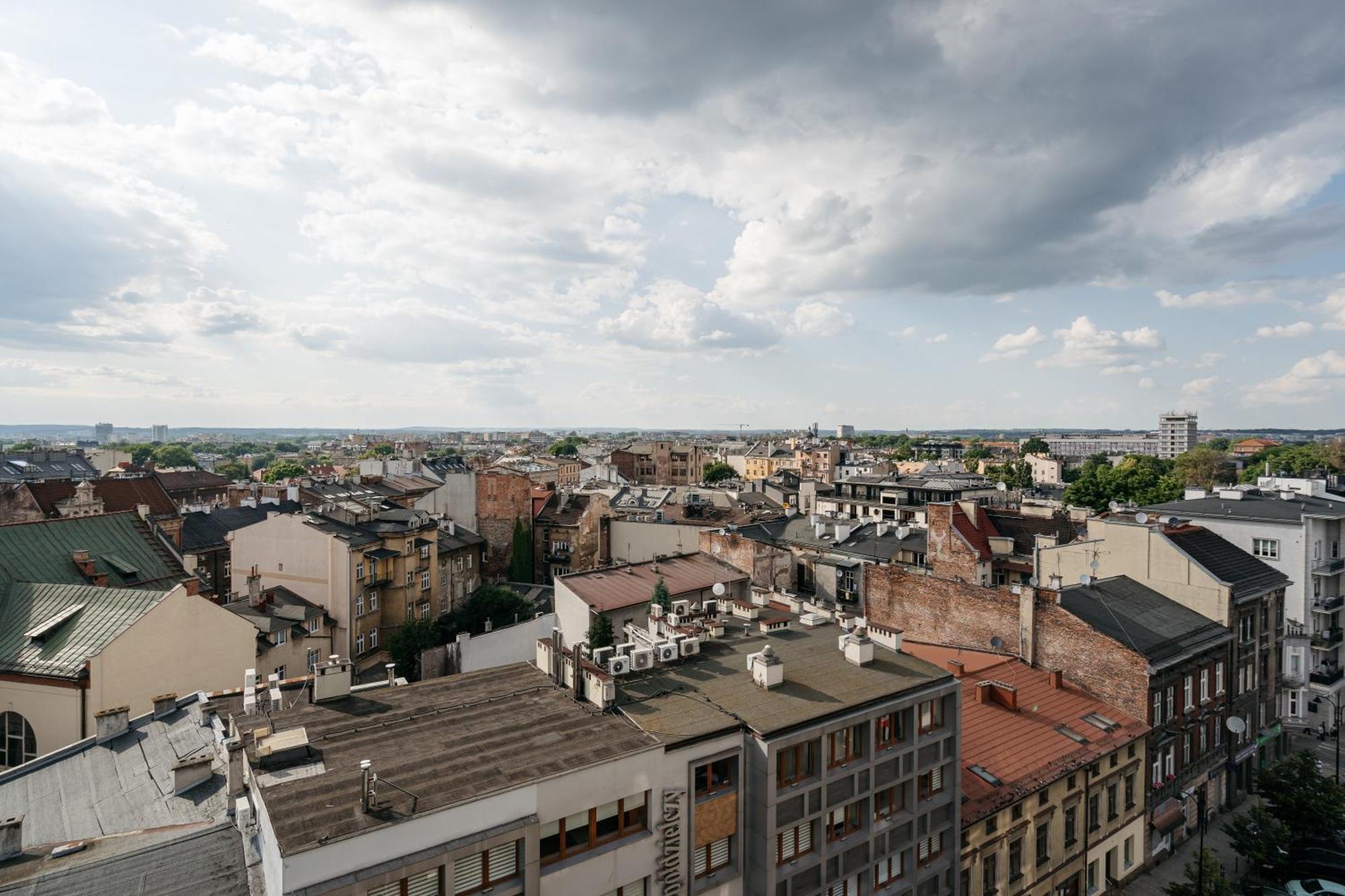 克拉科夫Penthouse Panorama - Loftaffair公寓 外观 照片
