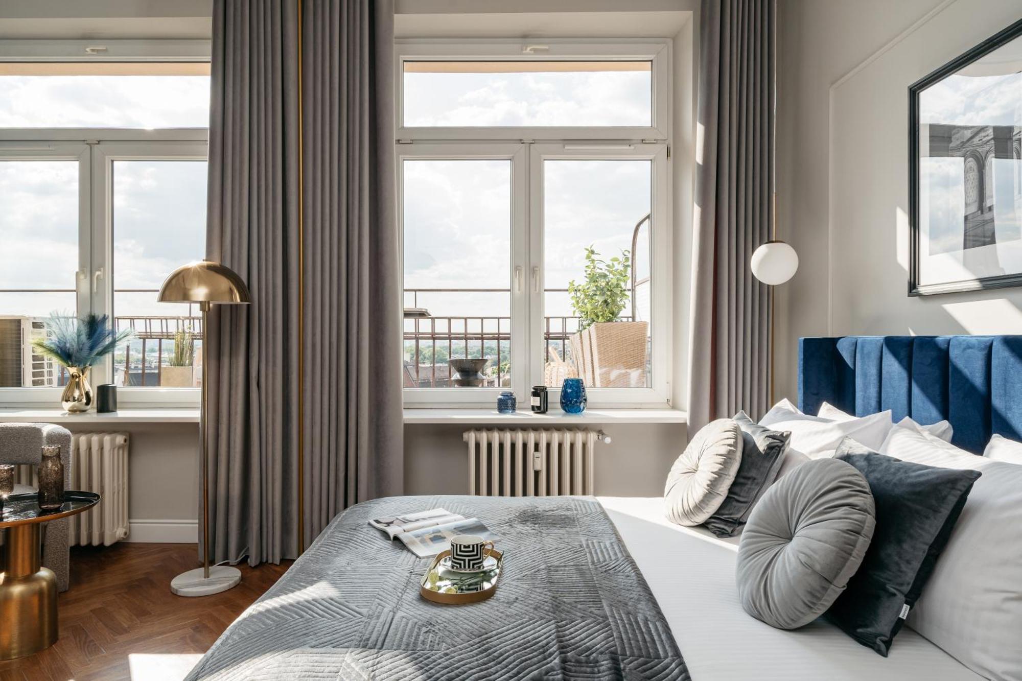 克拉科夫Penthouse Panorama - Loftaffair公寓 外观 照片